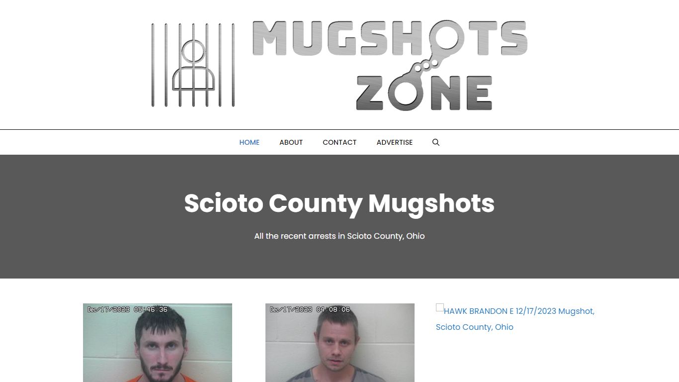 Scioto County Mugshots Zone